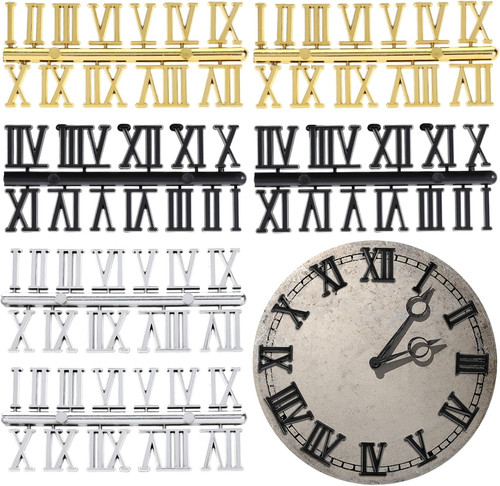 Sets roman numeral - 6, clock
