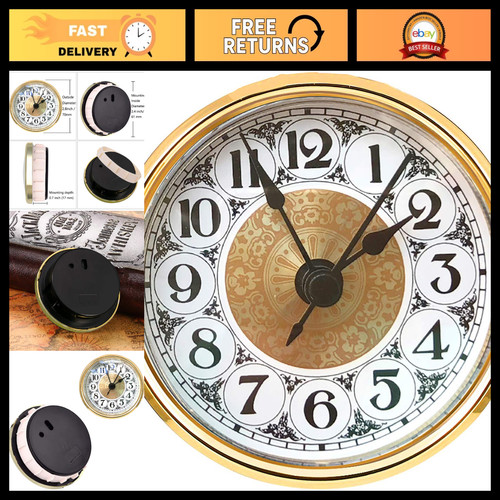 Mini quartz clock insert - quartz,